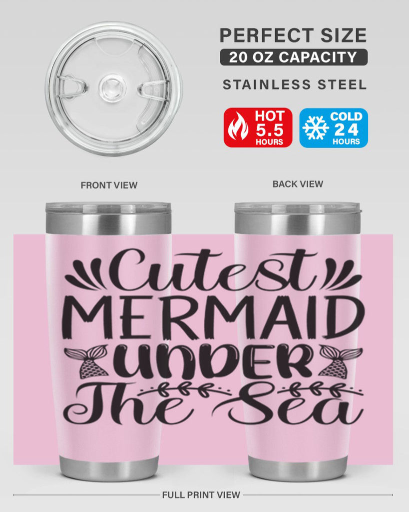 Cutest Mermaid Under The Sea 108#- mermaid- Tumbler