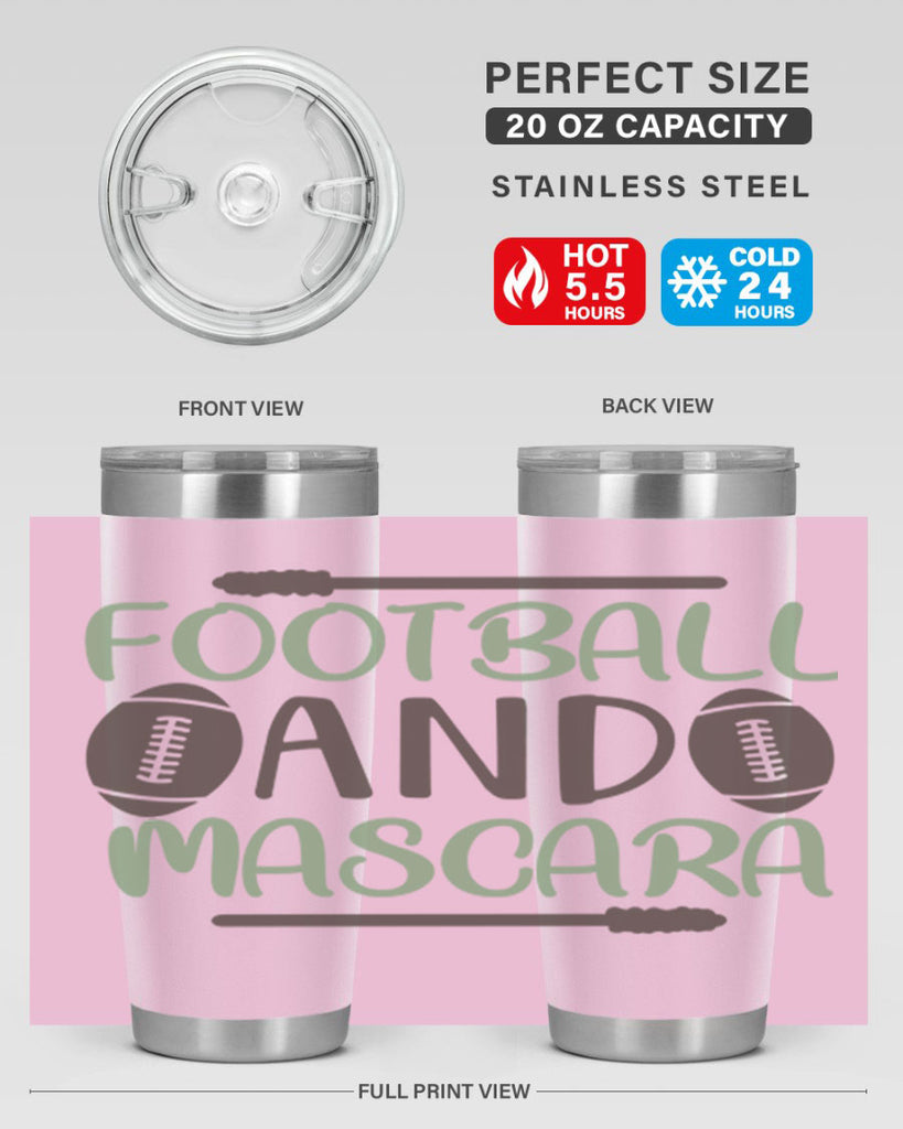 Football and Mascara 90#- fashion- Cotton Tank