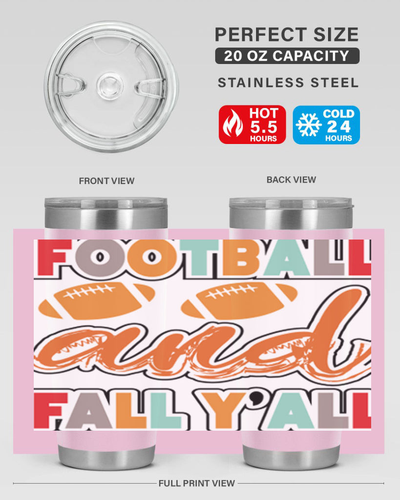 FootballandFallYall 186#- fall- Tumbler
