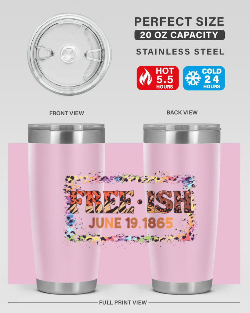 FreeIsh June 1865 Junteenth Png 32#- Juneteenth- tumbler