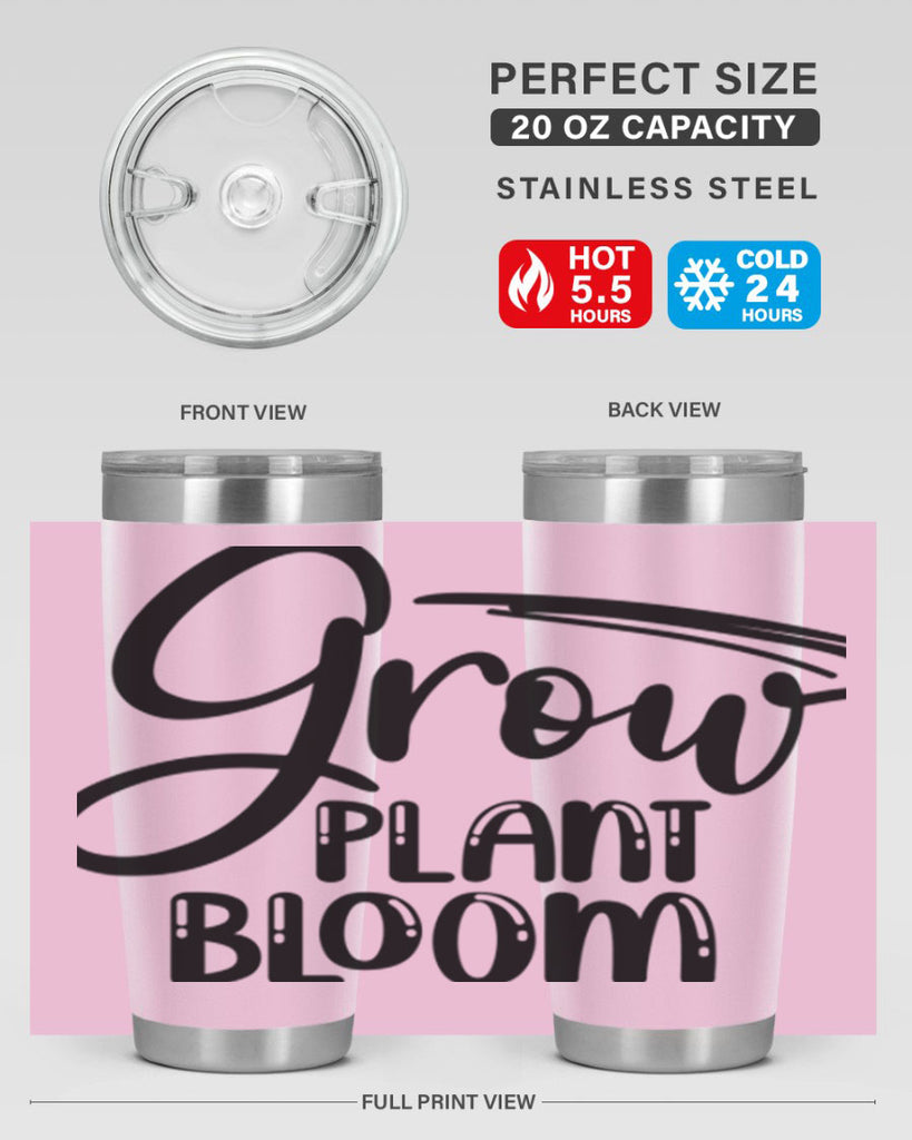 GROW PLANT BLOOM  151#- spring- Tumbler