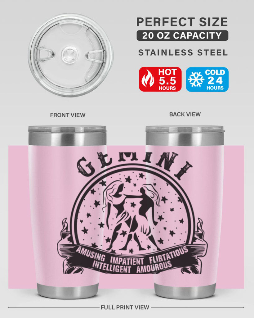 Gemini 9#- zodiac- Tumbler