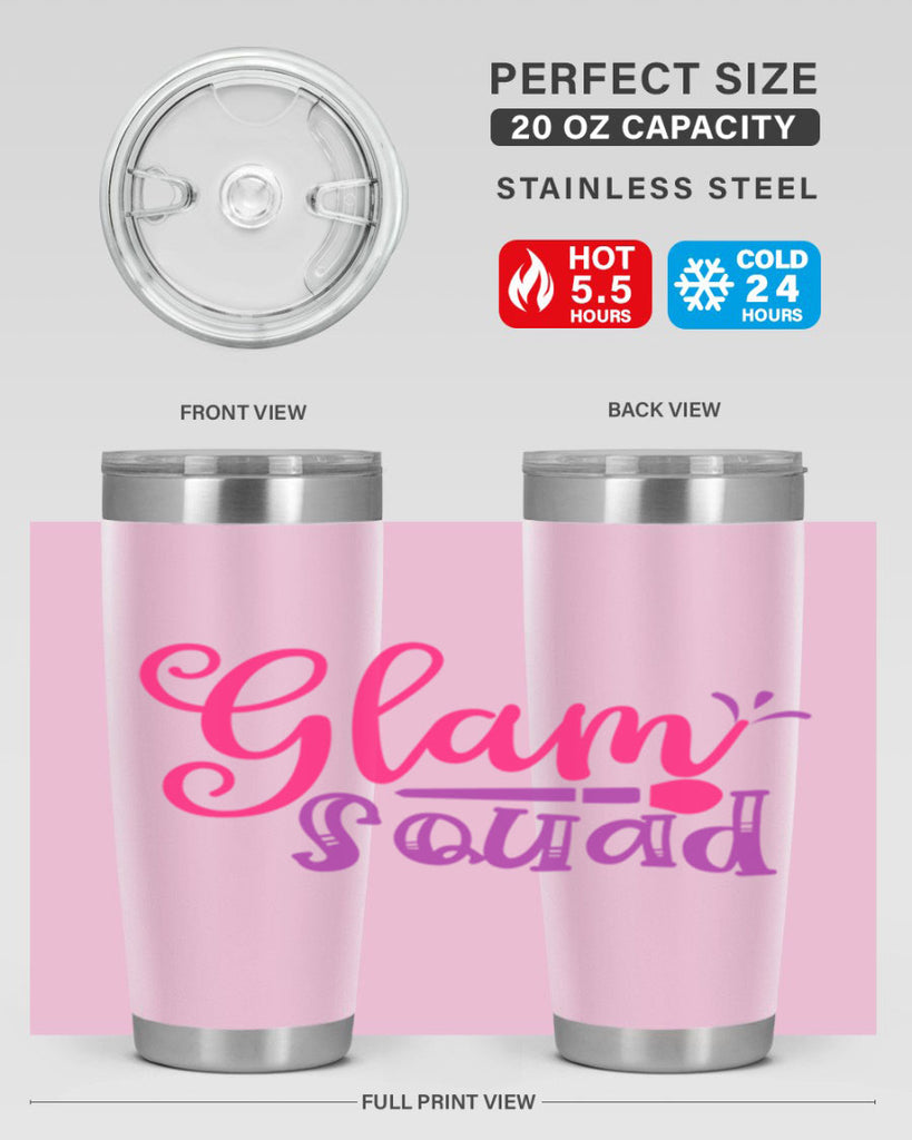 Glam Squad Style 237#- make up- Tumbler