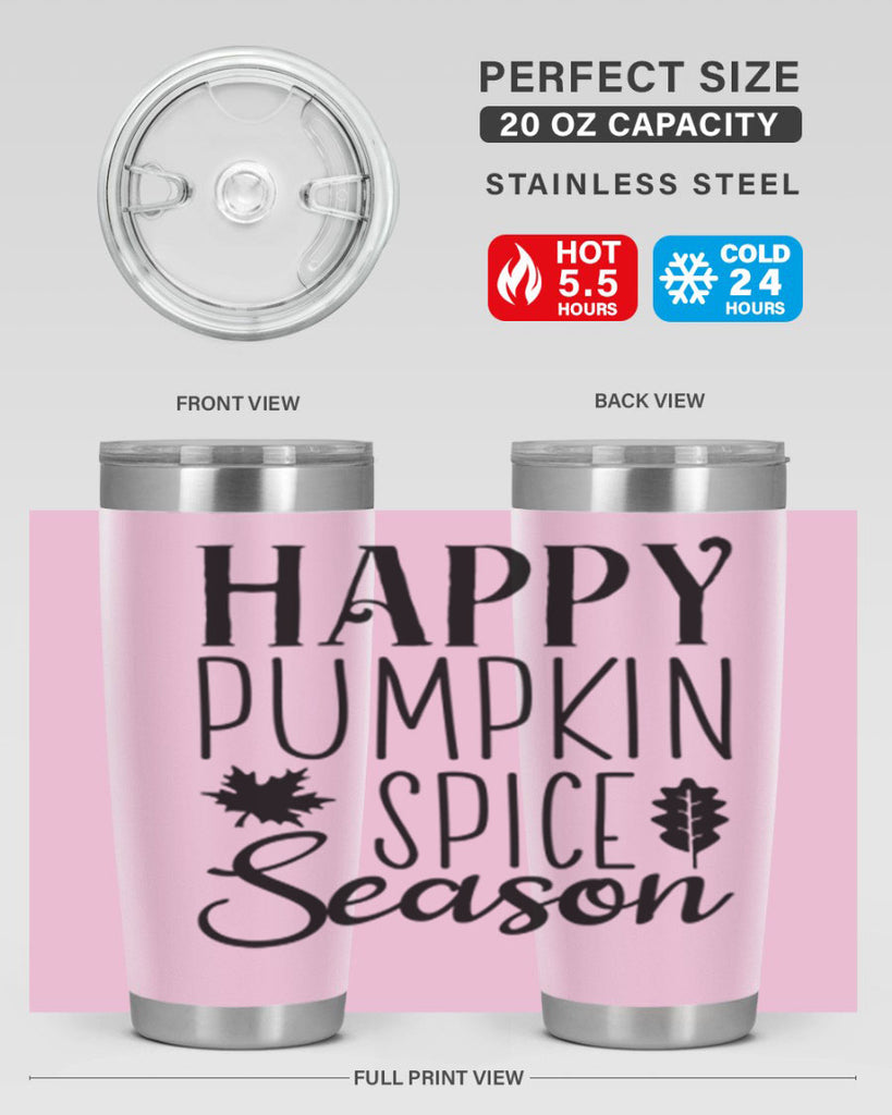 Happy Pumpkin Spice Sason 241#- fall- Tumbler