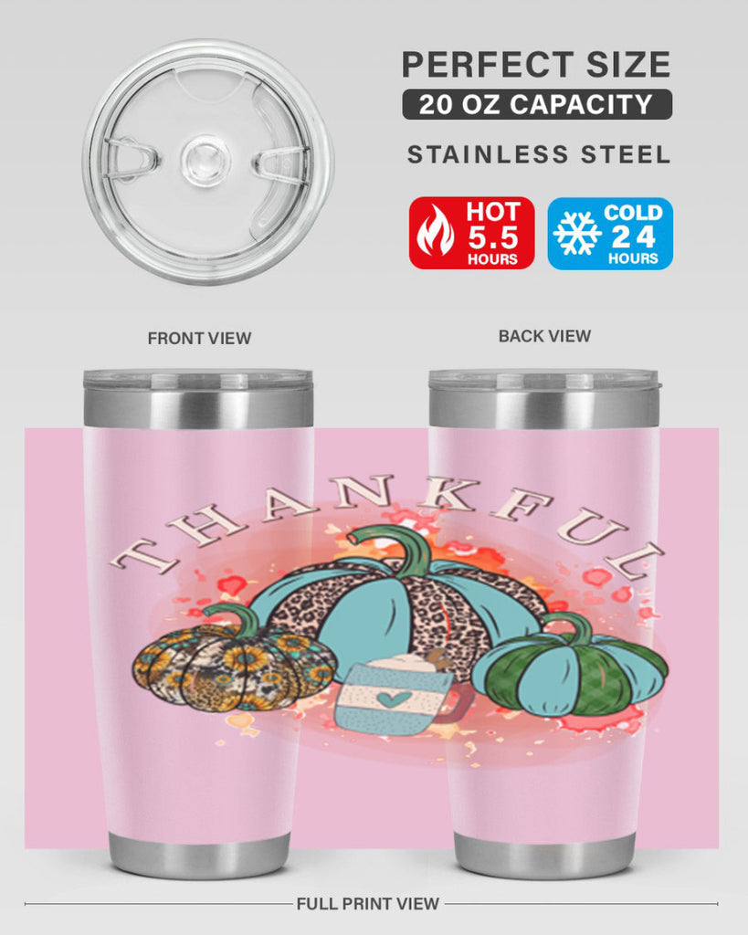 Happy Thanksgiving 247#- fall- Tumbler