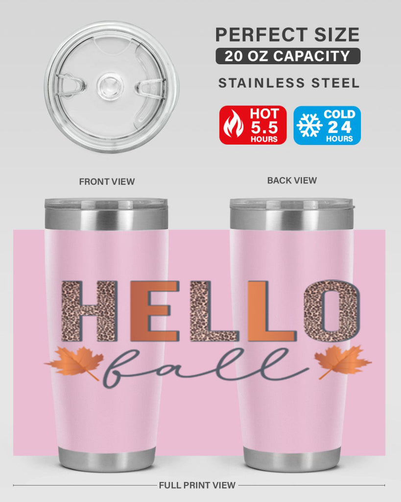 Hello Fall 272#- fall- Tumbler