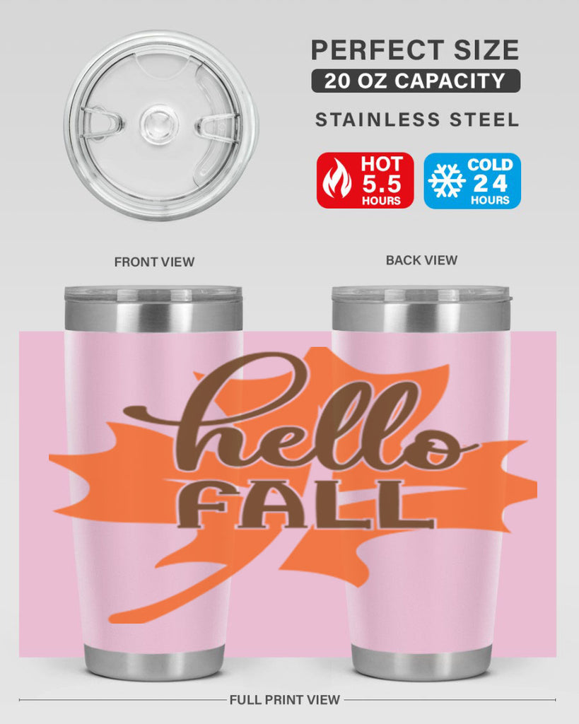 Hello Fall 273#- fall- Tumbler