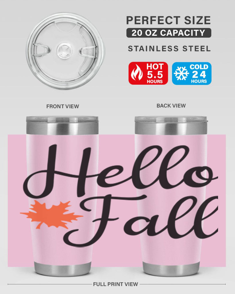 Hello Fall 274#- fall- Tumbler