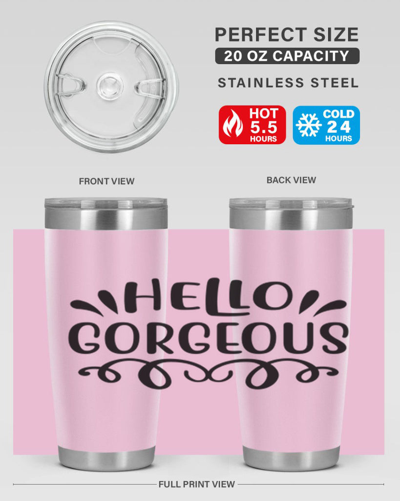 Hello Gorgeous 101#- fashion- Cotton Tank