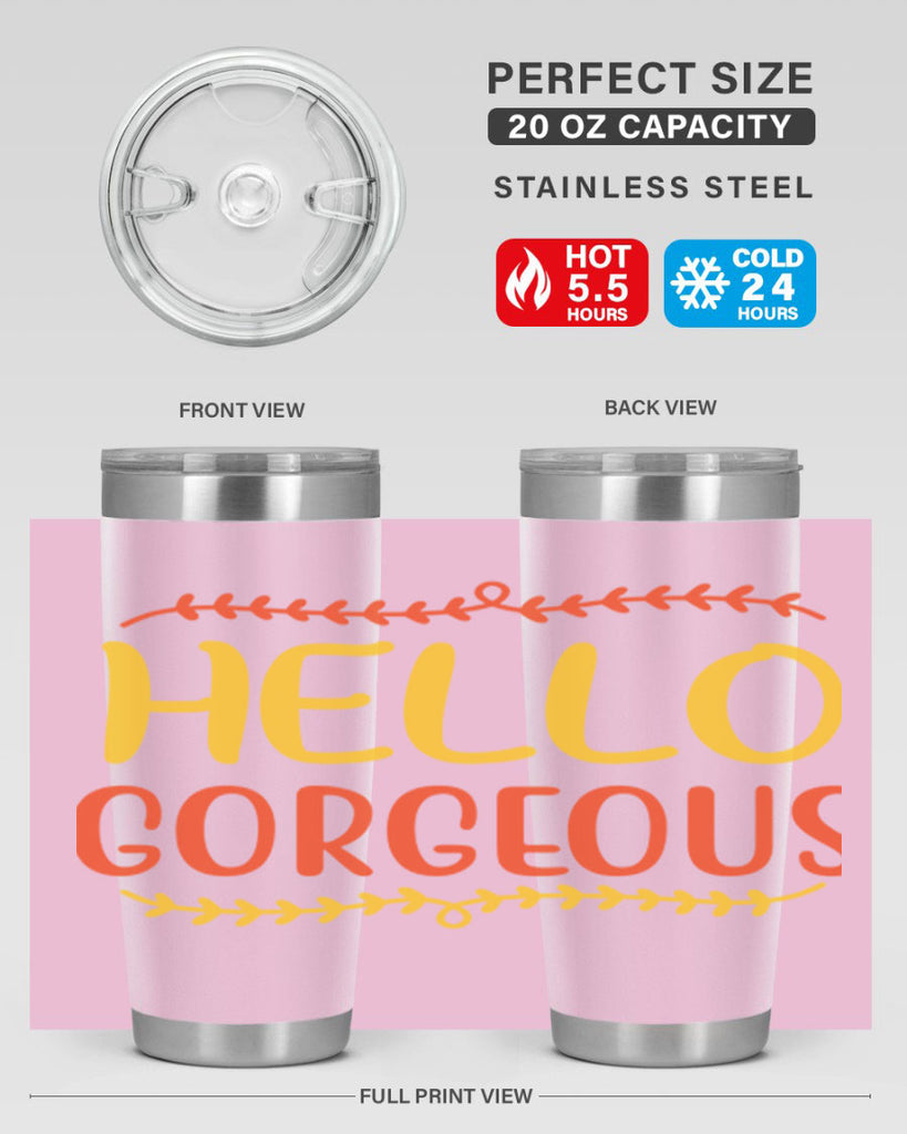 Hello Gorgeous 102#- fashion- Cotton Tank