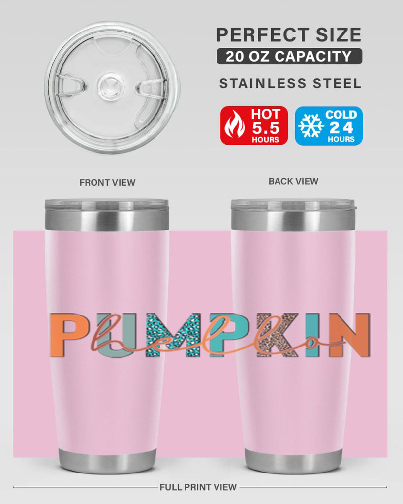 Hello Pumpkin 285#- fall- Tumbler