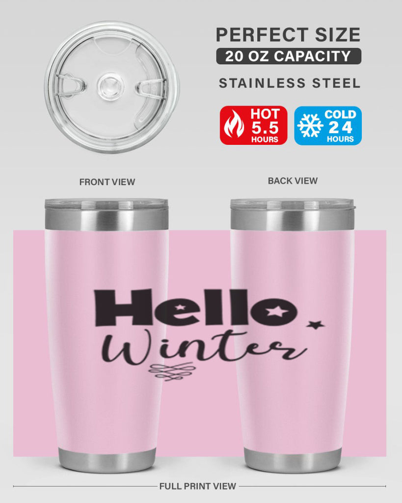 Hello Winter 170#- winter- Tumbler