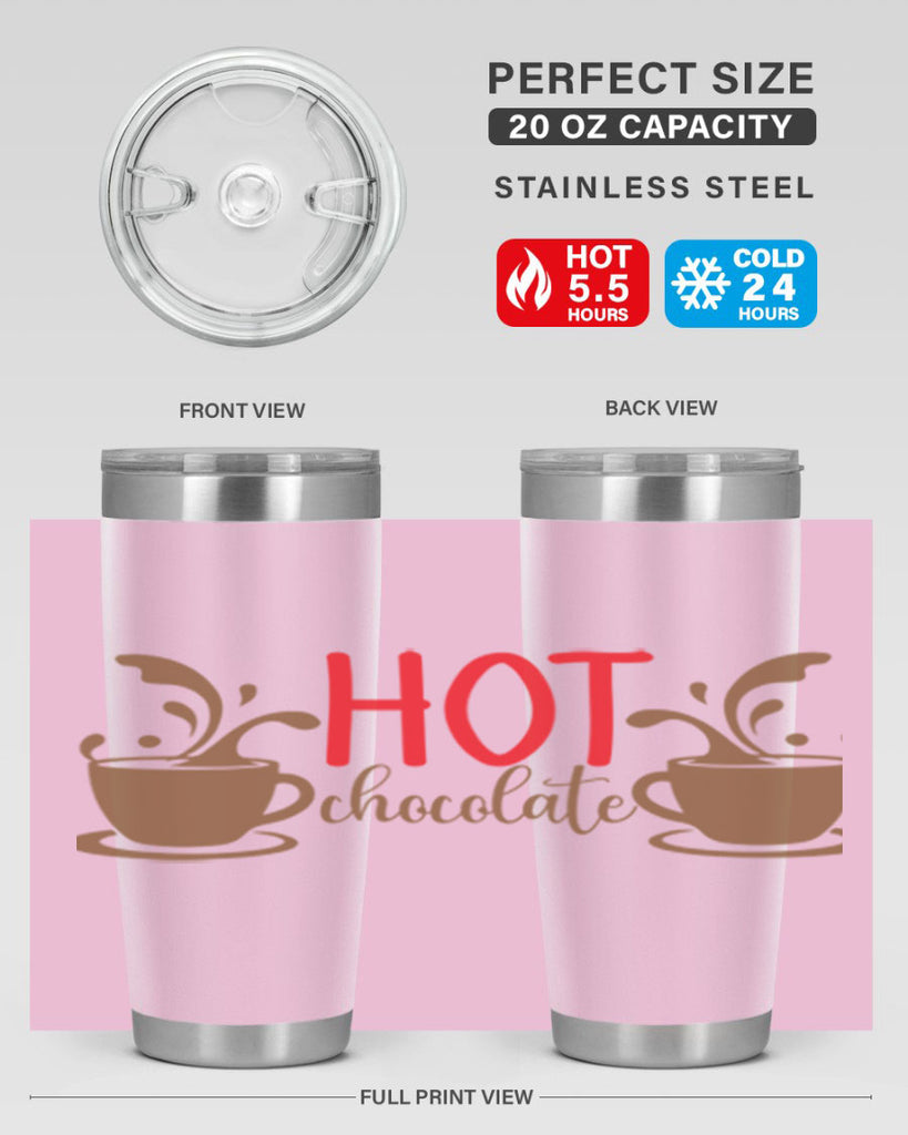 Hot Chocolate 212#- winter- Tumbler