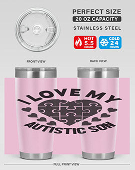 I love my Style 46#- autism- Tumbler