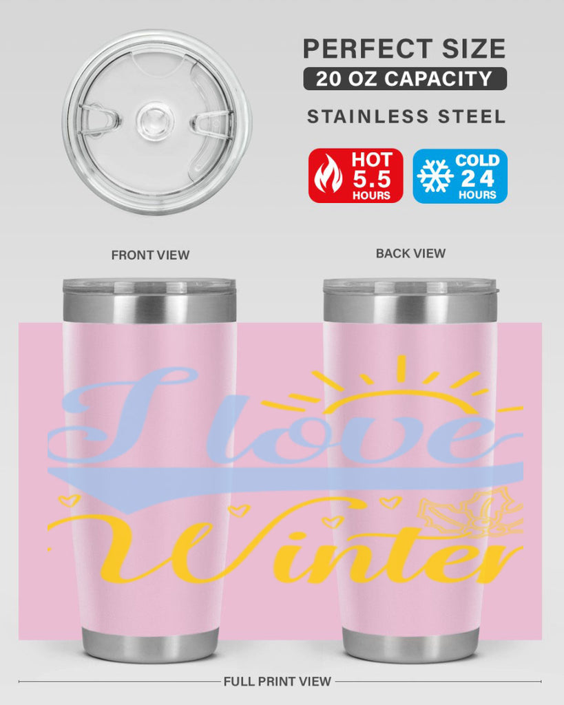 I love winter228#- winter- Tumbler