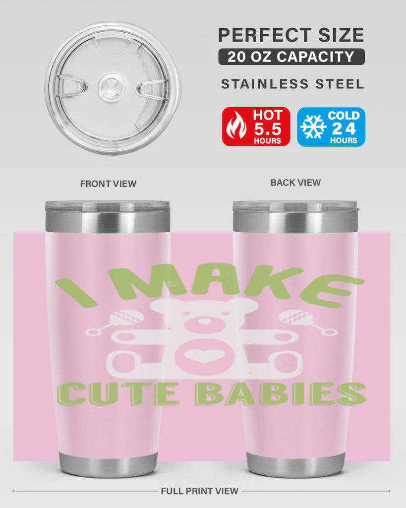 I make cute babies Style 218#- baby- tumbler