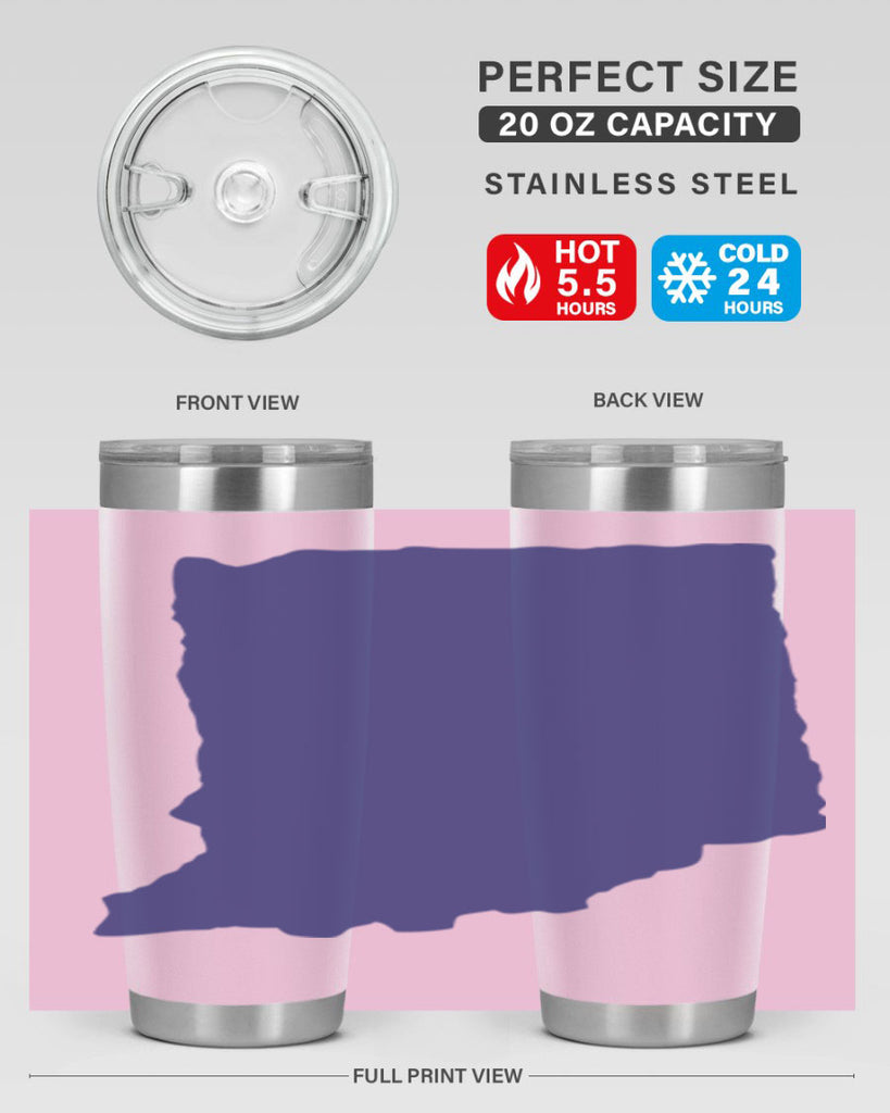 Indiana 37#- stateflags- Tumbler