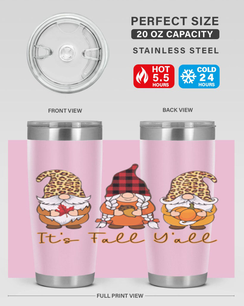 It s Fall Y all Gnome 362#- fall- Tumbler