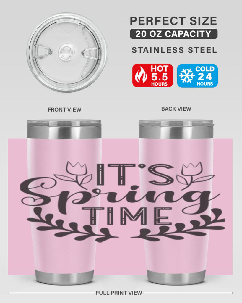 It's spring time281#- spring- Tumbler