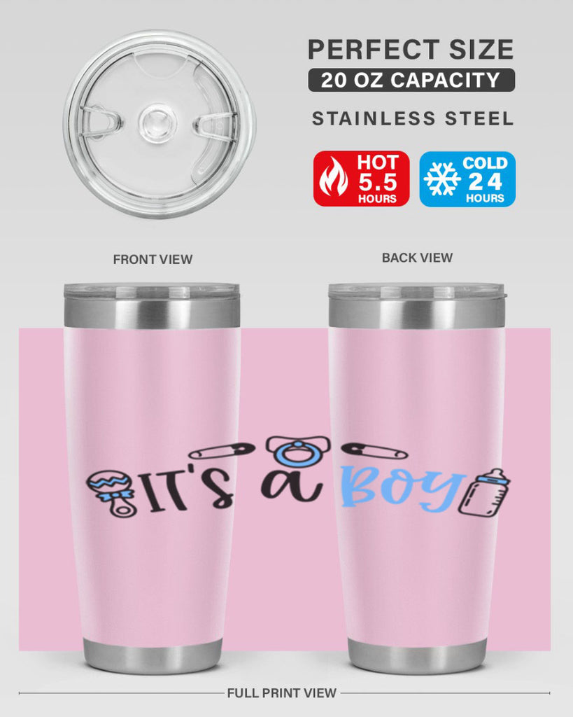 Its A Boy Style 80#- baby- tumbler