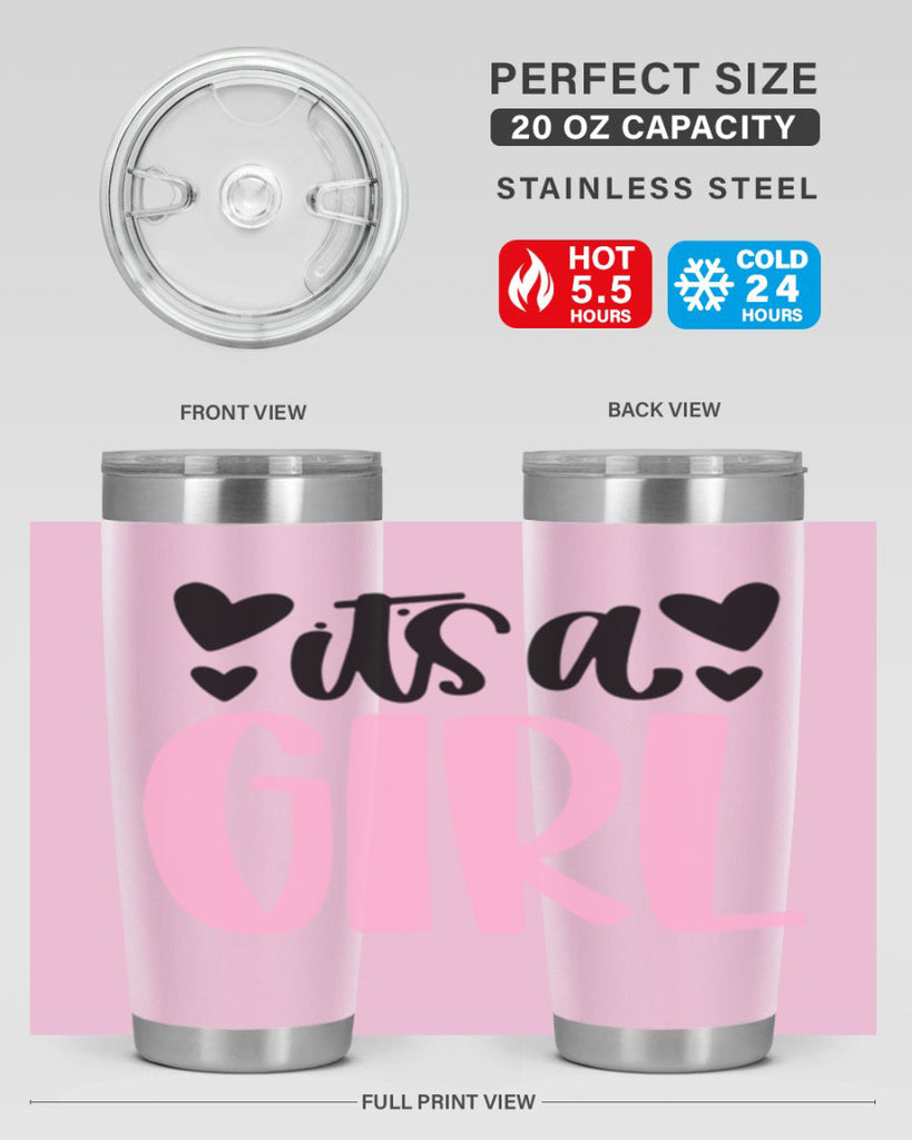 Its A Girl Style 79#- baby- tumbler