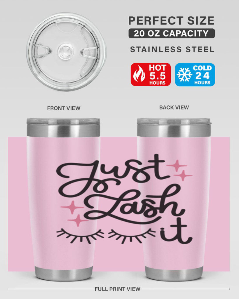 Just Lash It Style 76#- make up- Tumbler