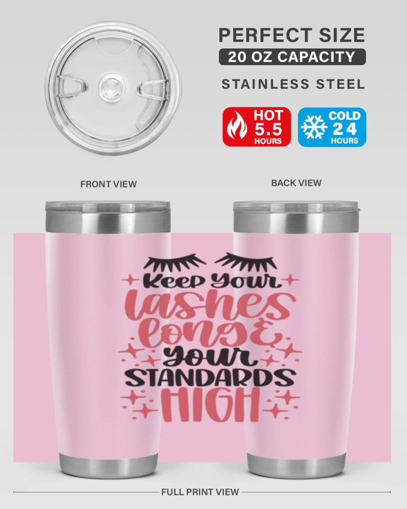 Keep Your Lashes Long Your Standards Hight Style 71#- make up- Tumbler