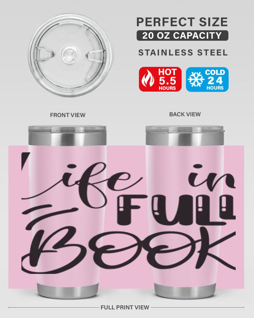 LIFE in FULL BOOK  300#- spring- Tumbler