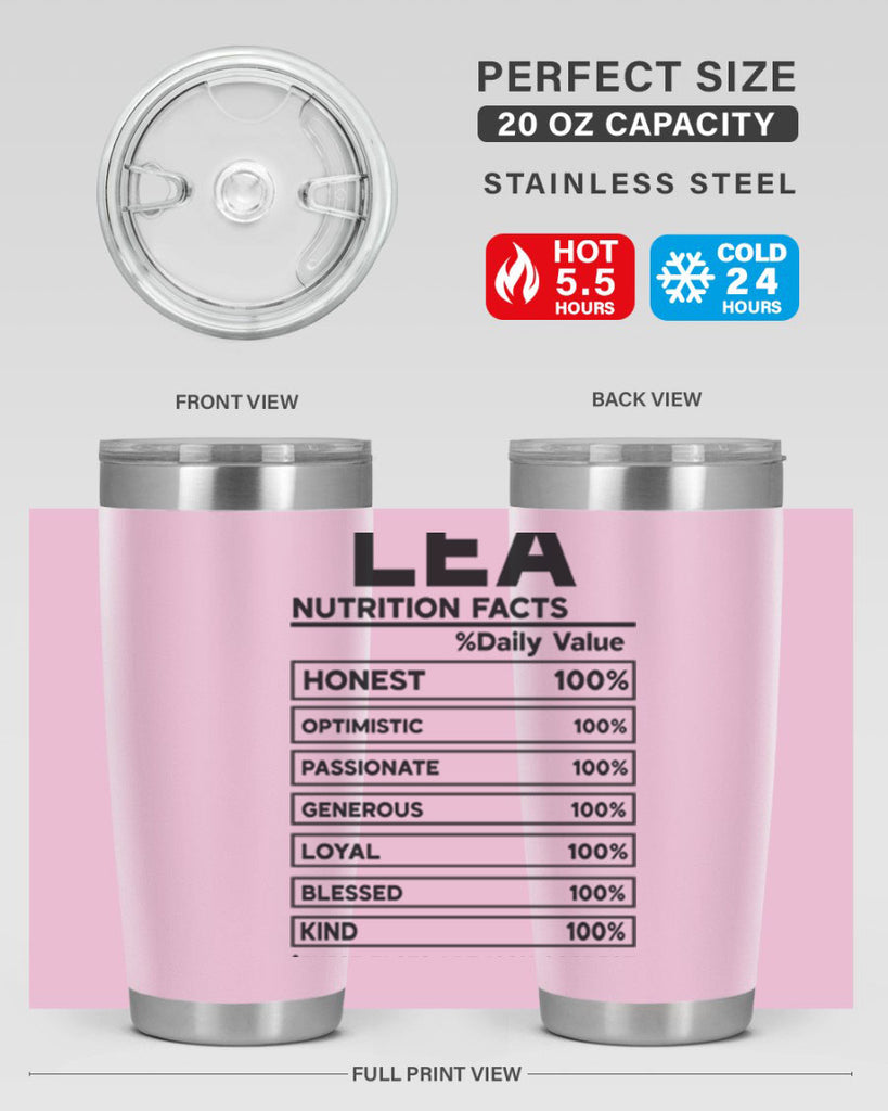 Lea Nutrition Facts 276#- zodiac- Tumbler