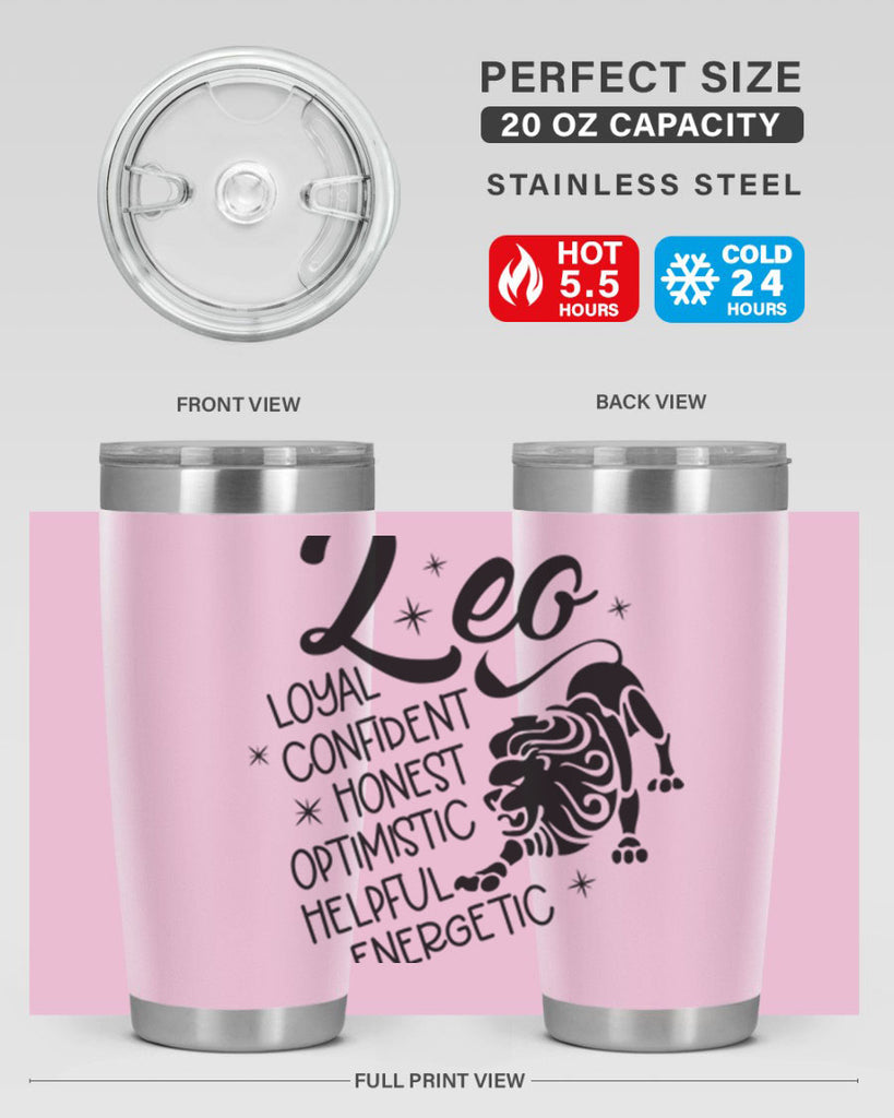 Leo 282#- zodiac- Tumbler