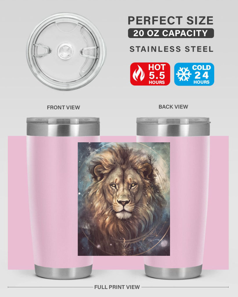 Leo 58#- zodiac- Tumbler