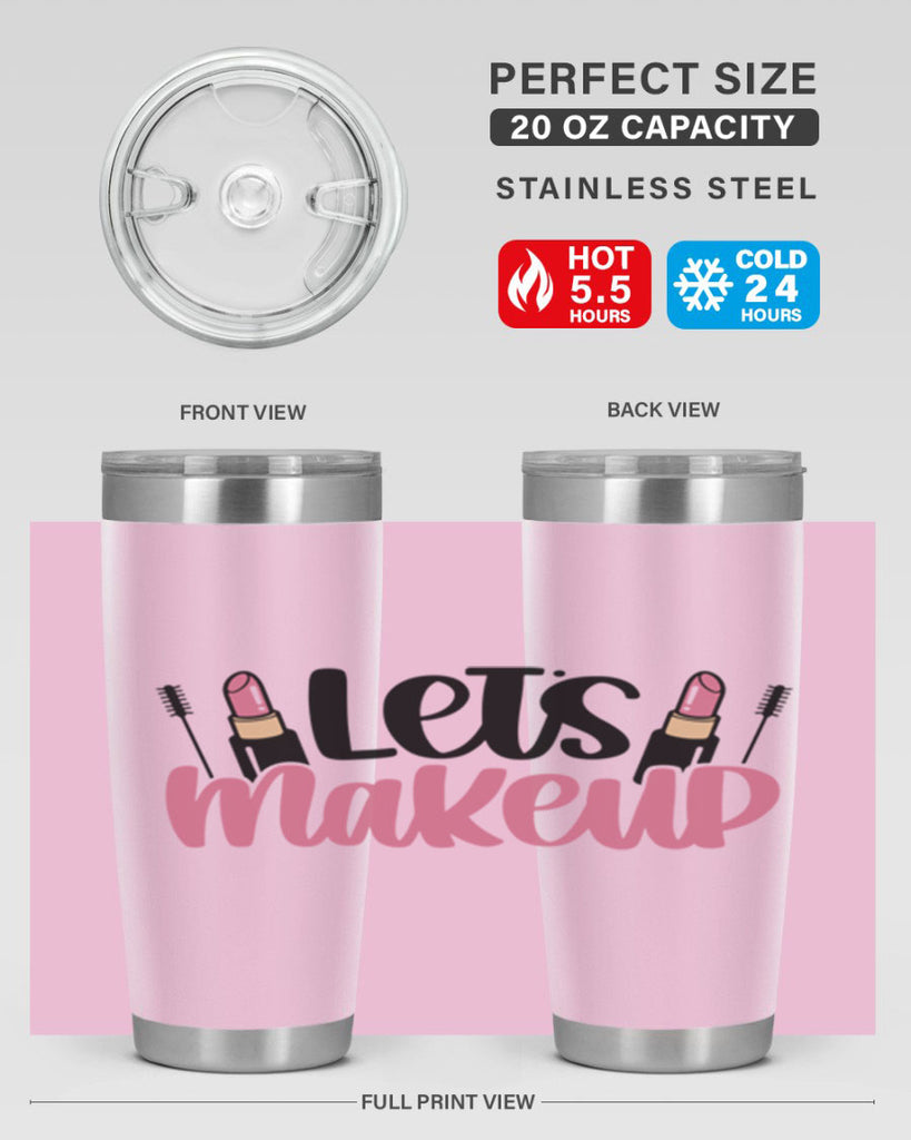Let∩s Makeup Style 62#- make up- Tumbler