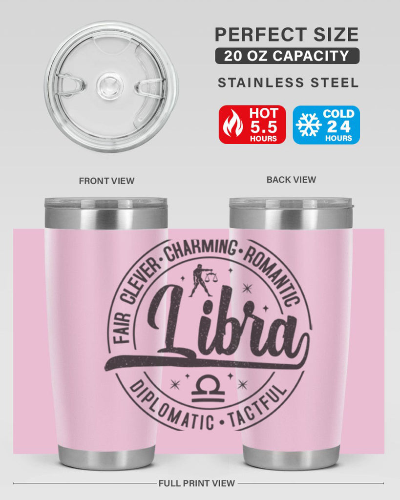 Libra 323#- zodiac- Tumbler