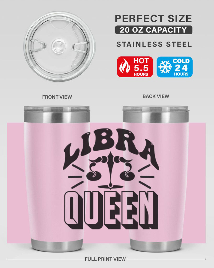 Libra queen 329#- zodiac- Tumbler