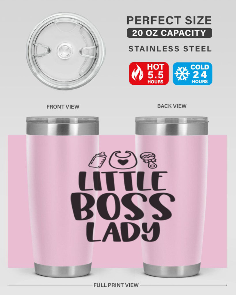 Little Boss Lady Style 67#- baby- tumbler