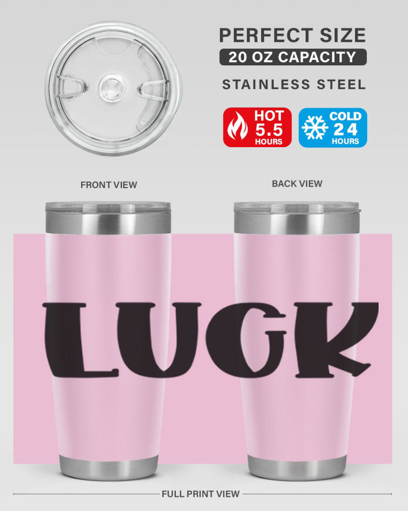 Luck Style 63#- St Patricks Day- Tumbler