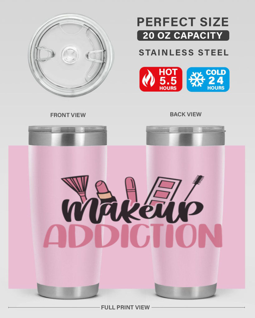 Makeup Addiction Style 54#- make up- Tumbler