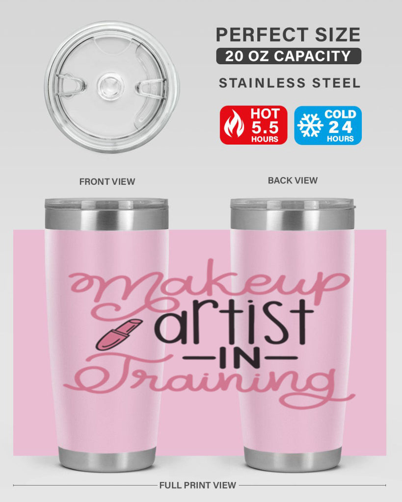 Makeup Artist in Training Style 53#- make up- Tumbler