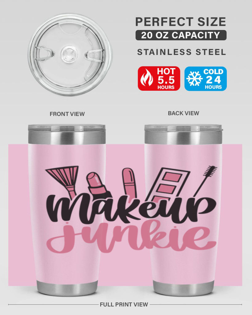 Makeup Junkie Style 43#- make up- Tumbler