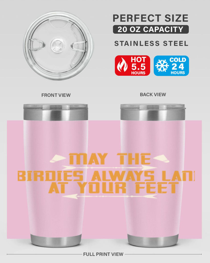 May the birdies always land at your feet 1963#- badminton- Tumbler