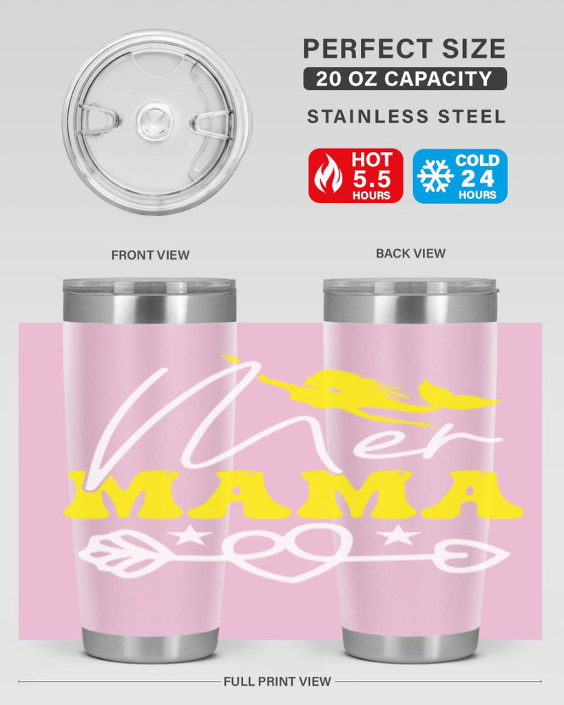 Mer Mama 332#- mermaid- Tumbler
