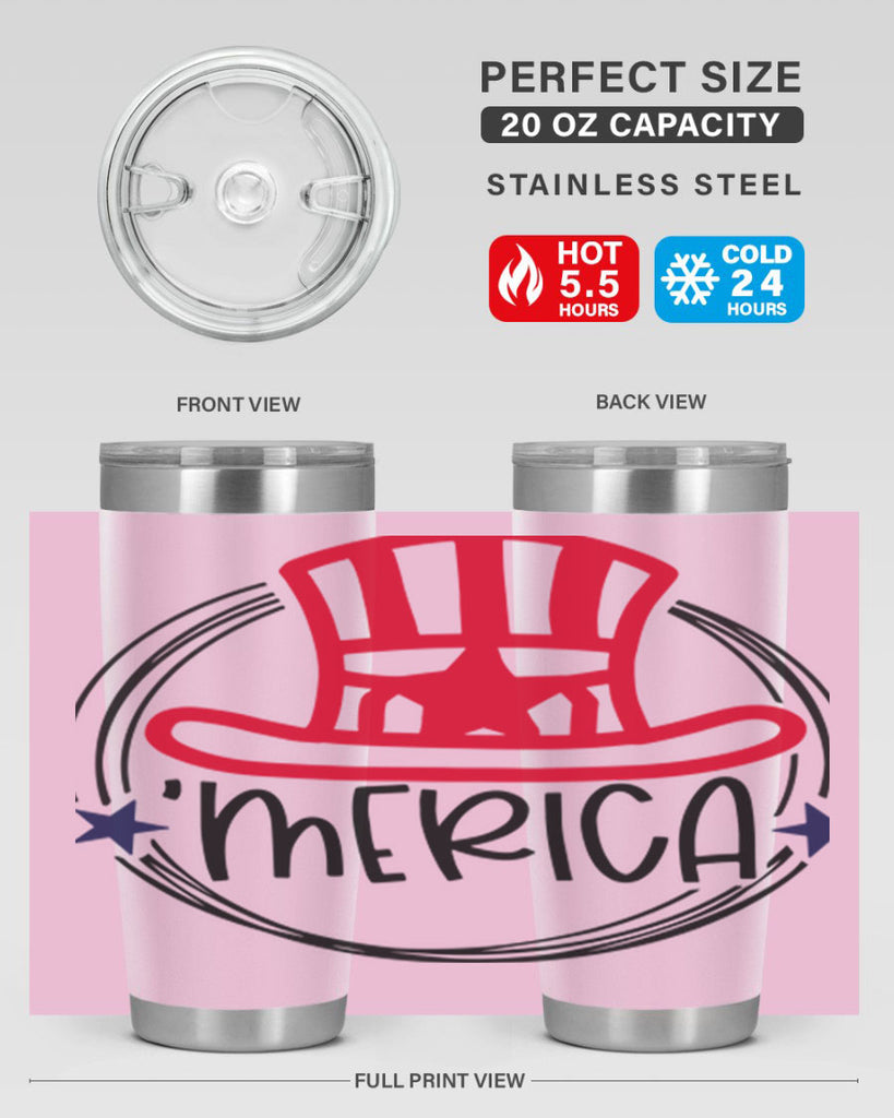 Merica Style 138#- Fourt Of July- Tumbler