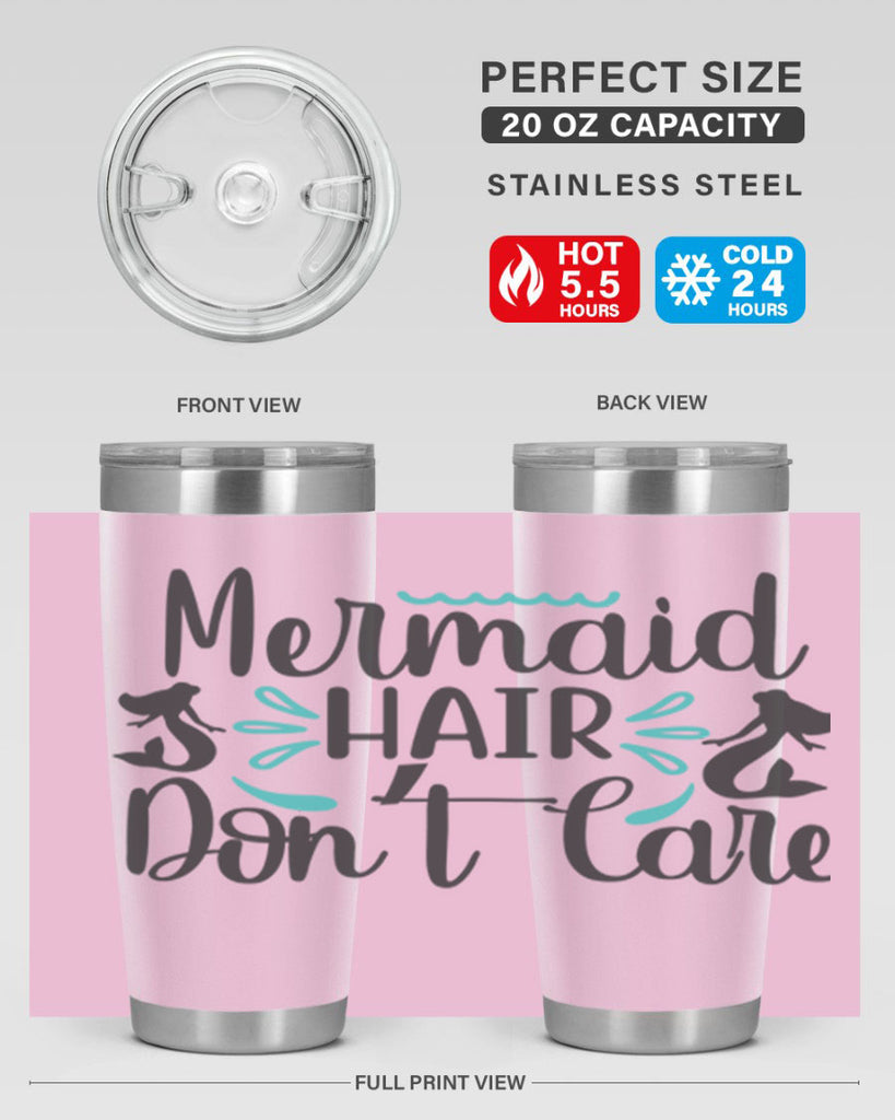 Mermaid Hair Don’t Care 359#- mermaid- Tumbler