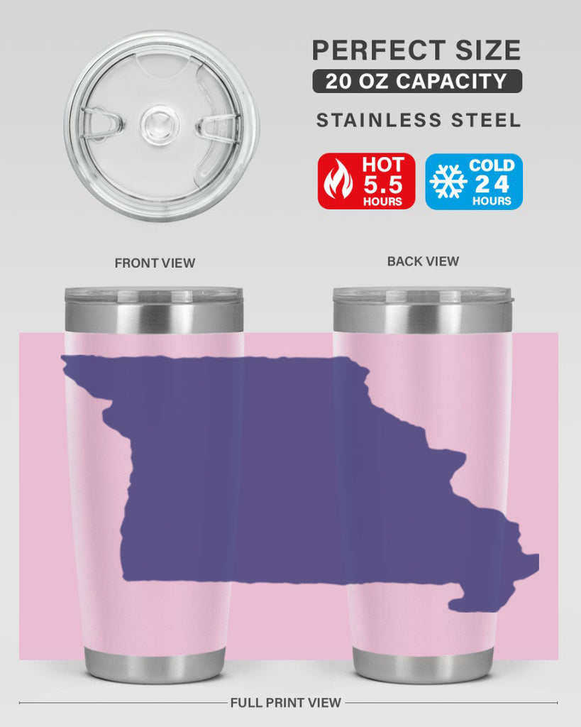 Missouri 26#- stateflags- Tumbler
