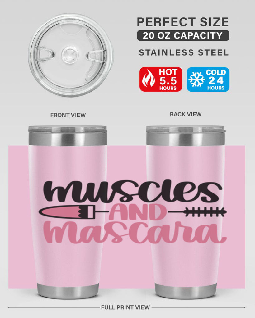 Muscles And Mascara Style 35#- make up- Tumbler