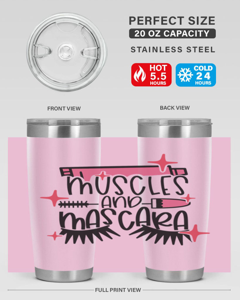 Muscles And Mascara Style 36#- make up- Tumbler