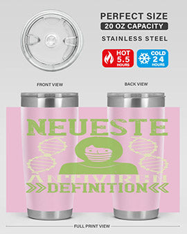 Neueste Antiviren Definition Style 28#- corona virus- Tumbler