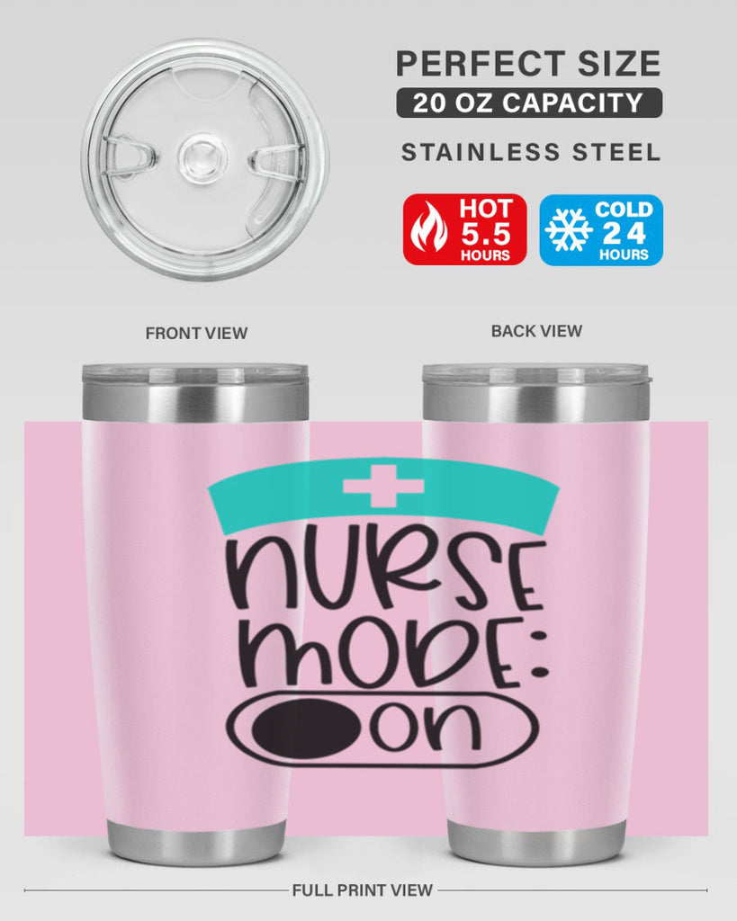 Nurse Mode On Style Style 103#- nurse- tumbler