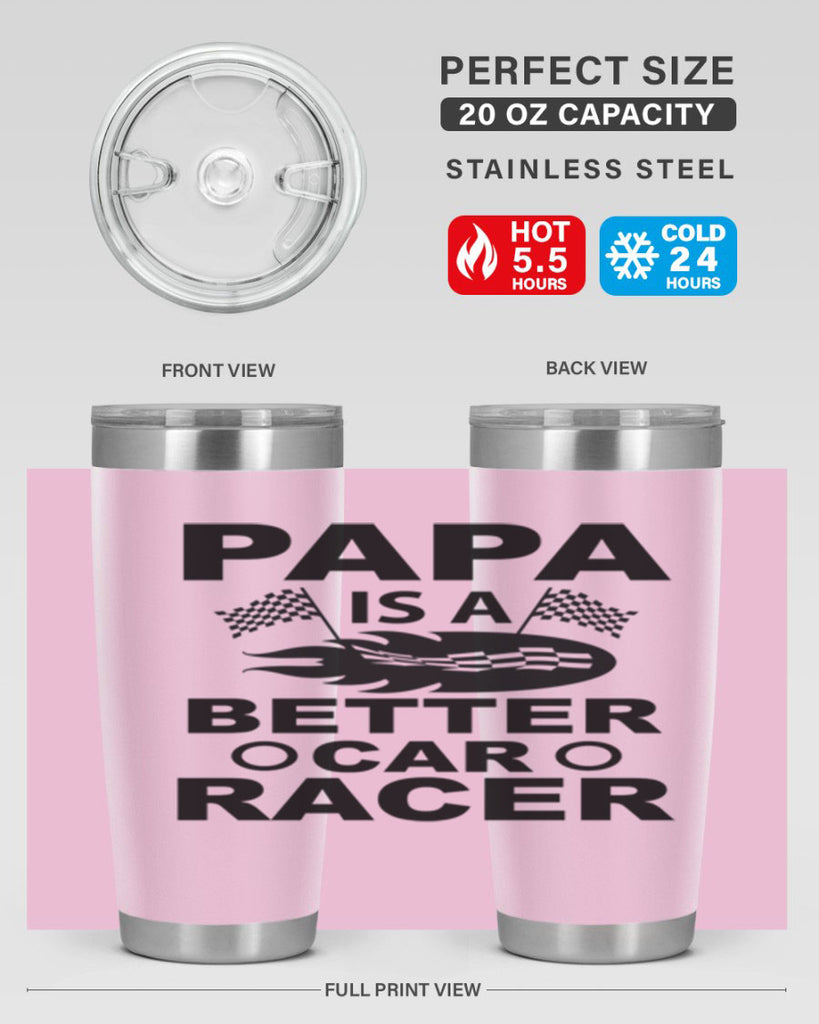 Papa Is a Better cara 115#- grandpa - papa- Tumbler