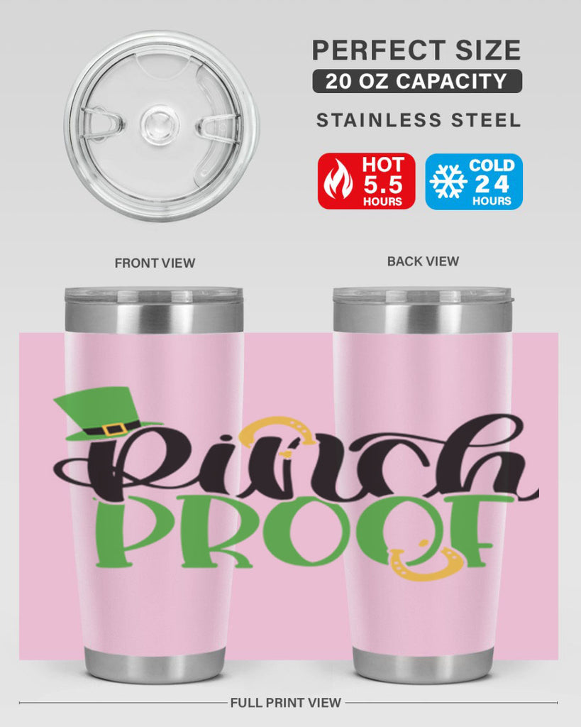 Pinch Proof Style 37#- St Patricks Day- Tumbler